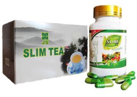 Original JS Slim Capsules + Bontanicals Slimming Tea Combo